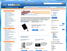 Tablet Screenshot of gsmactiv.ro